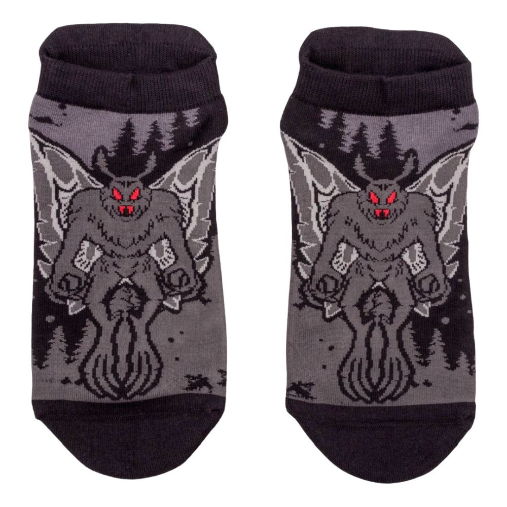 Footclothes - Mothman Enkelsokken - Zwart/Grijs
